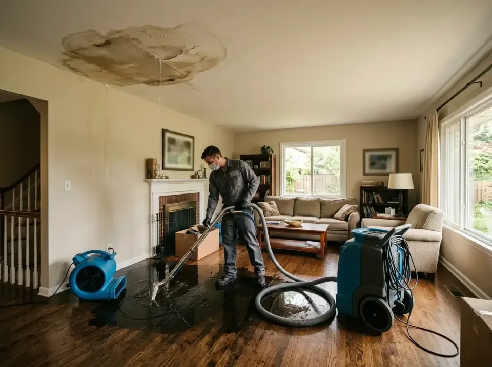 attic-pipe-burst-ceiling-drip-008 — frequently asked questions, Water Damage Restoration & Carpet Care in Rockwell, AR